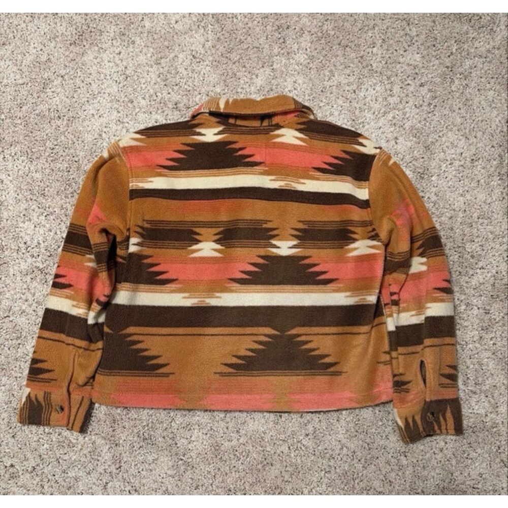 Thread & Supply Western Button Front Fleece Jacke… - image 3